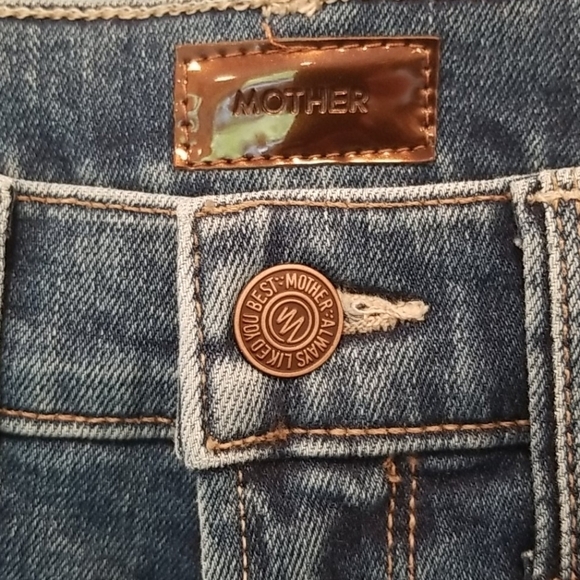 💕MOTHER💕 High Waisted Utility Jeans ~ So Long - Picture 15 of 16